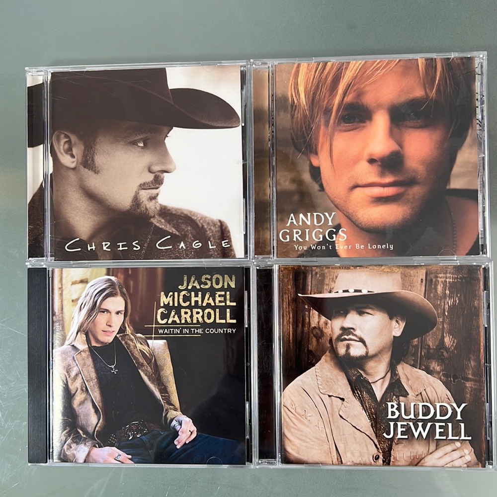 Various Male Country Music CD’S